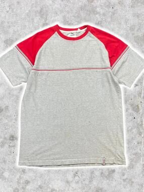 2000's Distressed Raglan Style Point Zero T-Shirt